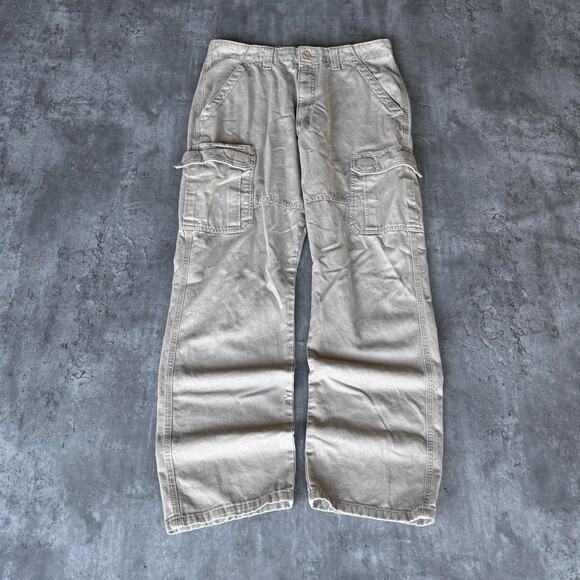 Vintage Y2K Carhartt Style Tonal Technical Skater Cargo Utility Pants - Picture 1 of 3